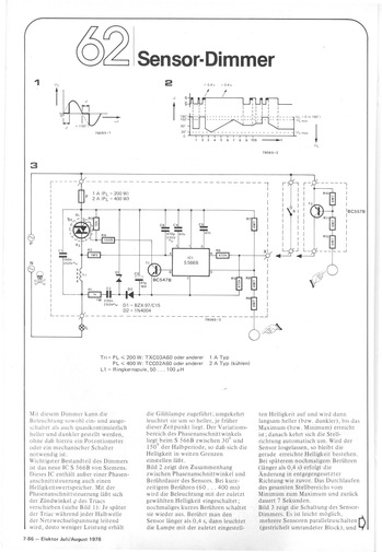  Sensor-Dimmer (S566B) 