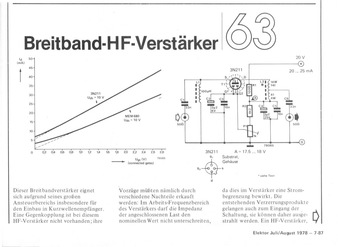 Breitband-HF-Verst&auml;rker (4-55 MHz) 
