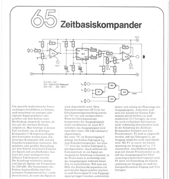  Zeitbasiskompander (Oszilloskop Eimerkettenspeicher) 