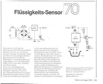  Fl&uuml;ssigkeits-Sensor (LM1830) 