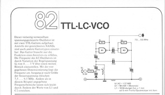  TTL LC VCO (2 NANDs 7,5-9,5 MHz) 