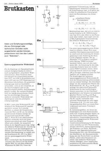  Brutkasten (Schaltungs-Idee) (Spannungsgesteuerter Widerstand) 