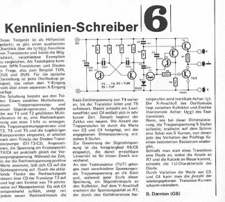  Kennlinien-Schreiber 