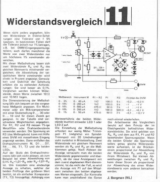  Widerstands-Vergleicher 