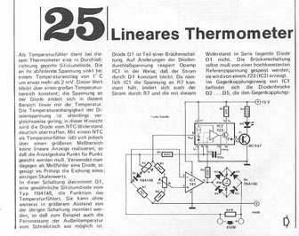  Lineares Thermometer (Diode) 