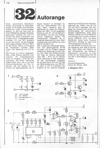  Autorange f&uuml;r Dig. Voltimeter 