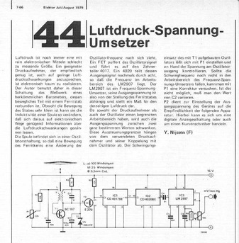  Barometer elektr. auslesen 