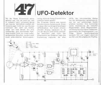  UFO-Detektor (Magnetfeld-Detektor (Scherz)) 