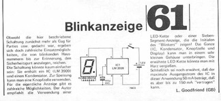  Blink-Anzeige (Scherz) 