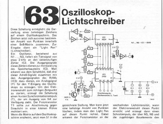  Text-Anzeige auf Oszilloskop (ASCII) 