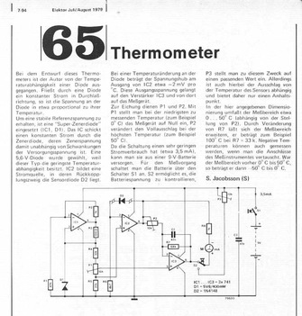  Thermometer (Analog-Diode) 