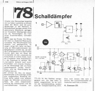  Schalld&auml;mpfer (Stereo-Lautst&auml;rke) 