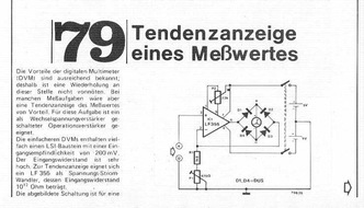  Messwert Tendenz-Anzeige (LF355) 