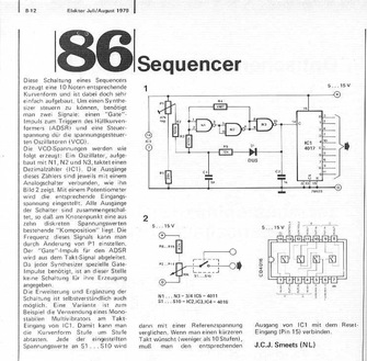  Sequenzer (Synthesizer) 