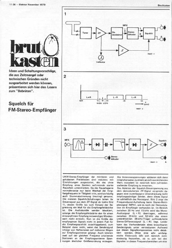  Brutkasten (Schaltungsidee) (Squelch f&uuml;r FM-Stereo-Empf&auml;nger) 