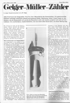 Geiger-Müller-Zähler (Gamma-Strahlung messen, Bauanleitung mit Platine)