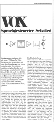 VOX (Sprachgesteuerter Schalter; 4528, TL084)