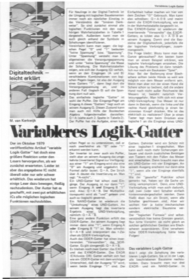Variableres Logik-Gatter (Nachbildung logischer Funktionen mit 2 ICs; 74LS86, 74LS00)