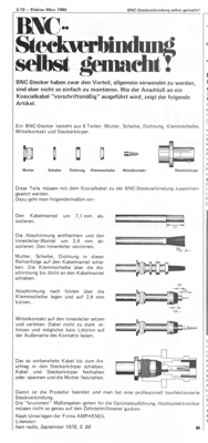 BNC-Steckverbindung selbst gemacht (BNC-Stecker an Kabel anbringen (Praxis-Tipp))