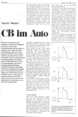 CB im Auto (Autoantenne für CB-Funk nutzen)