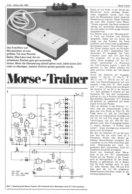 Morse-Trainer (Morse-Töne zum Gehör-Training erzeugen; 4017, 4093)