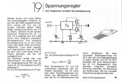 Spannungsregler (L200)