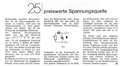 Spannungsquelle (R C Diode)