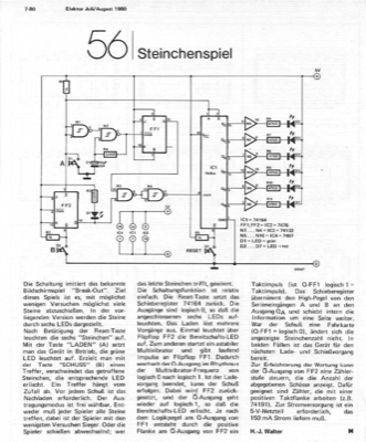 Steinchenspiel (Spiel-LEDs)