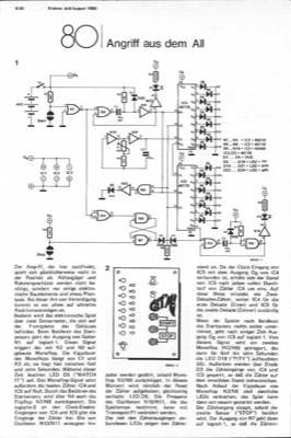 Spiel (Sensortaster-LEDs)