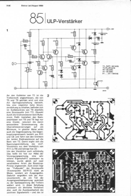 ULP-Verstärker ('Ultra Low Power')