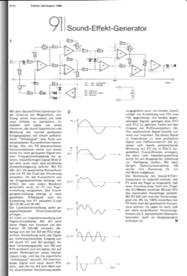 Sound-Effekt-Generator (Musik)