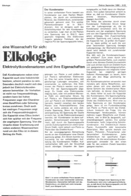 Elkologie (Elektrolytkondensatoren und ihre Eigenschaften, Grundlagen)