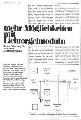 Mehr Möglichkeiten mit Lichtorgelmodulen (kommerziell erhältliche Module erweitern; 4017, 4093, 4066, 4093)