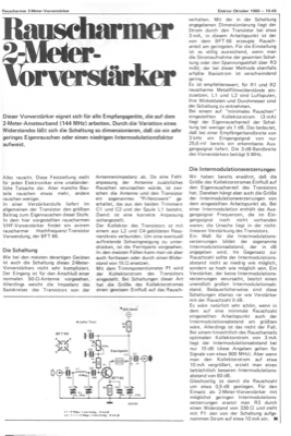 Rauscharmer 2-Meter-Vorverstärker (144MHz, 2m, mit BFT66)