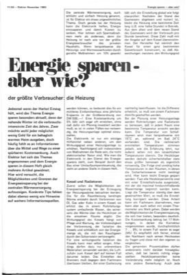 Energie sparen - aber wie? (Betrachtungen zur Zentralheizung)