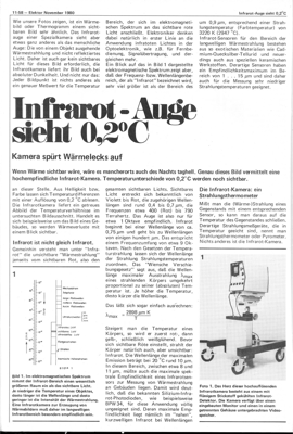 Infrarot-Auge sieht 0,2 Grad Celsius (Anwendungsbeispiel für Infrarot-Kamera, Pyroelektrik, Wärme)