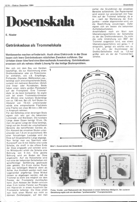 Dosenskala (Getränkedose als Trommelskala)