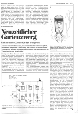 Neuzeitlicher Gartenzwerg (Getränkedose mit Feuchtesensor und LEDs im Vorgarten; 4066,4016)