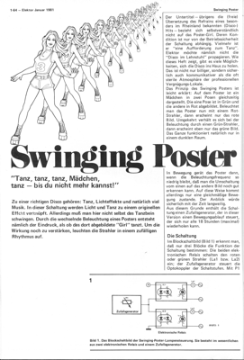 Swinging Poster (Beleuchtungssteuerung, Lichteffekt)