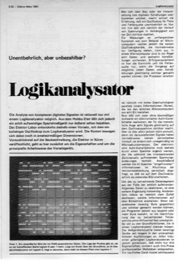 Logik-Analysator, Teil 1