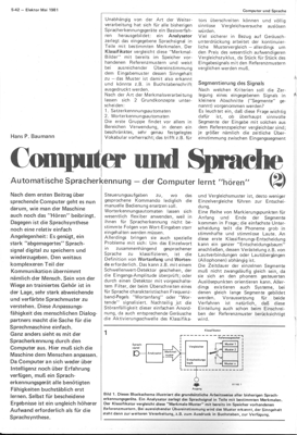 Computer und Sprache, Teil 2