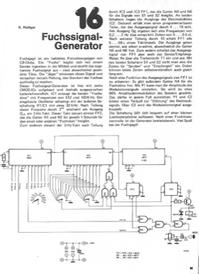 Fuchssignal-Generator (Teiler)