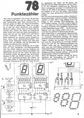 Punkte-Zähler (74192 Anzeige)