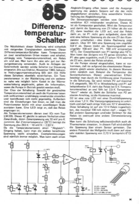 Differenztemperatur-Schalter (LM335)