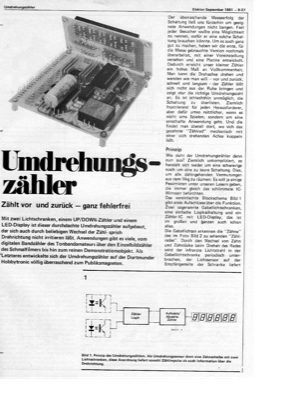 Umdrehungszähler (Vor/Rückwärtszähler)