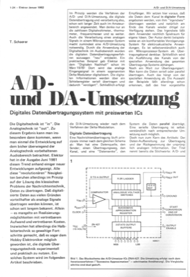 A/D- und D/A-Umsetzung (Analogdaten digital übertragen, ZNA427, ZNA426)