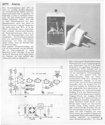 20 Grad Alarm (KTY10)