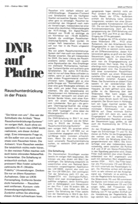 DNR auf Platine (Rauschunterdrückung)