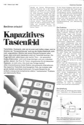 Kapazitives Tastenfeld ( )