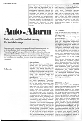 Auto-Alarm (Türkontakt)